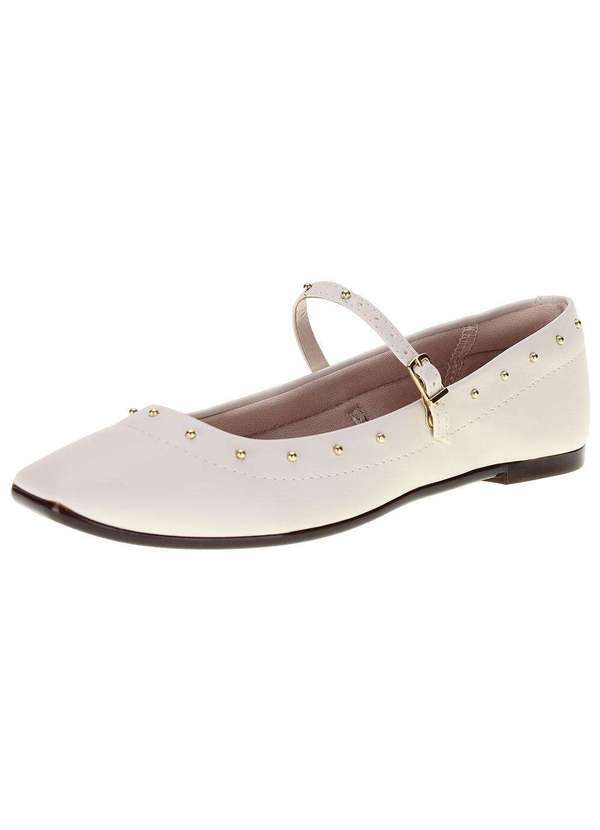 Moleca - Sapatilha Feminina Moleca 5735223 - Marfim