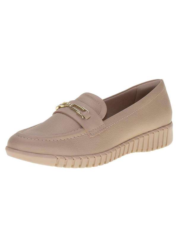 Comfortflex - Mocassim Feminino Comfortflex 2476302 - Bege