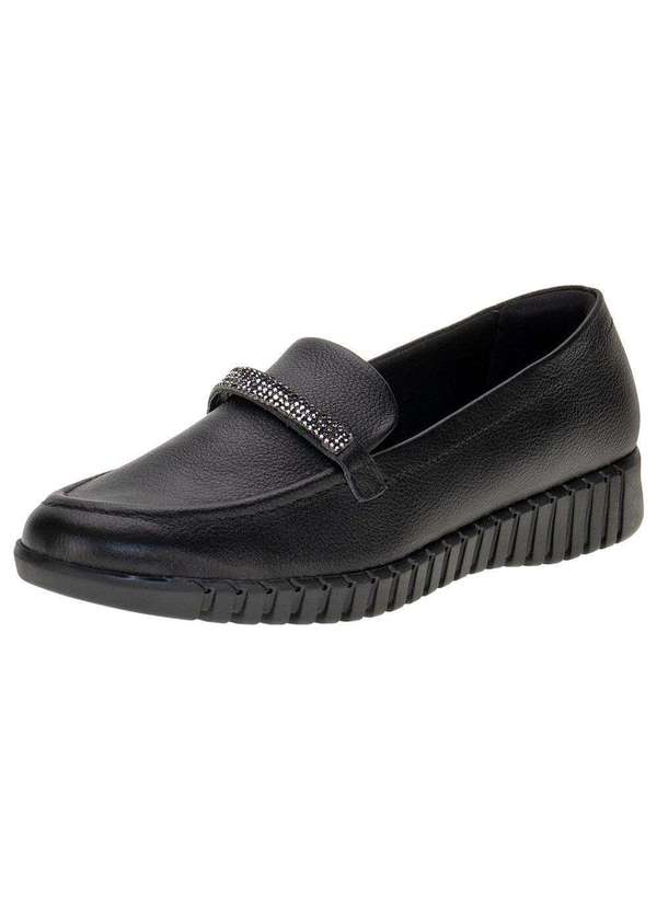 Comfortflex - Mocassim Feminino Comfortflex 2476303 - Preto
