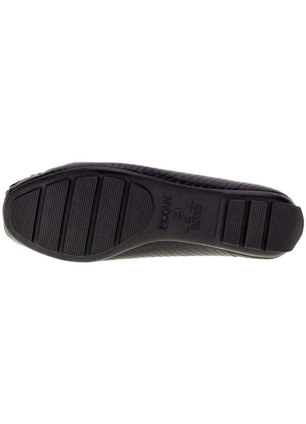 Modare - Mocassim Feminino Modare - 7035634 - Preto/Croco 4