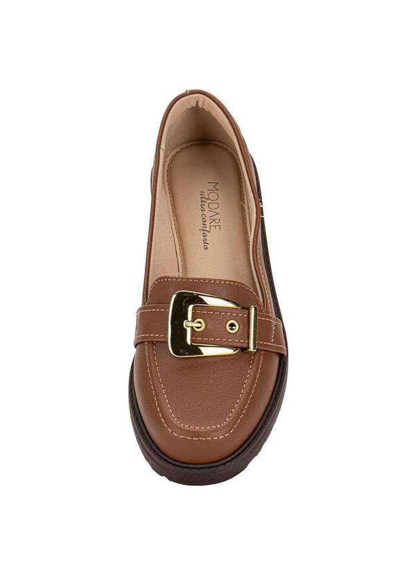 Modare - Mocassim Feminino Modare 7357120 - Chocolate 5