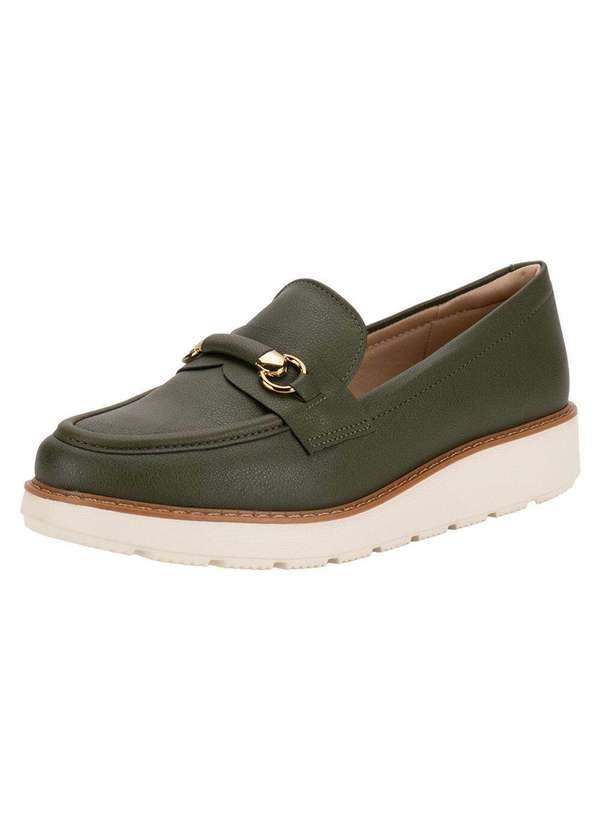 Modare - Mocassim Feminino Modare 7400103 - Oliva