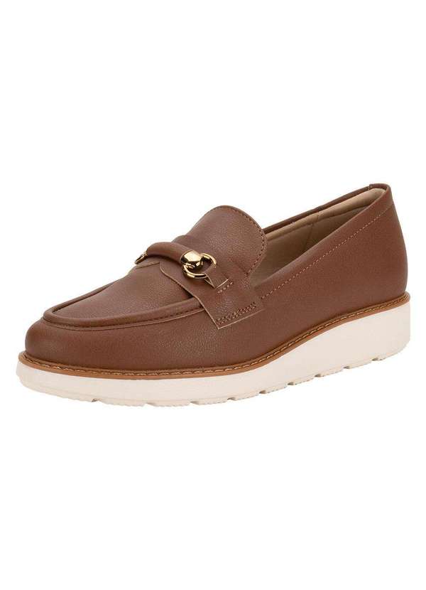 Mocassim Feminino Modare 7400103 - Chocolate - Clovis Calcados