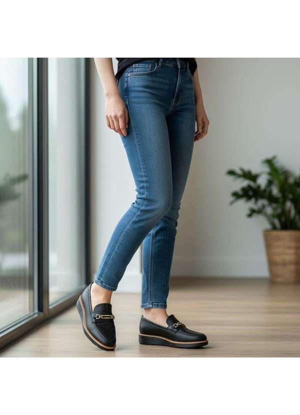 Modare - Mocassim Feminino Modare 7400105 Preto 2