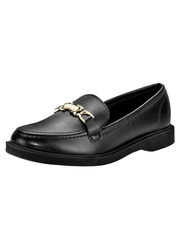 Moleca - Mocassim Feminino Moleca 5666109 - Preto