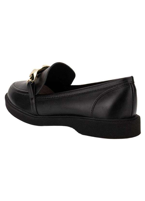 Moleca - Mocassim Feminino Moleca 5666110 - Preto 3