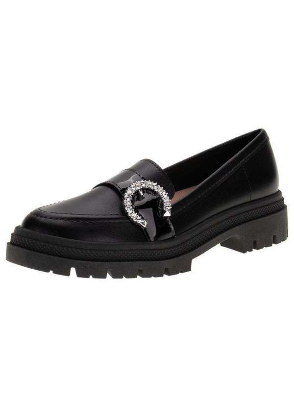 Moleca - Mocassim Feminino Moleca 5775106 - Preto