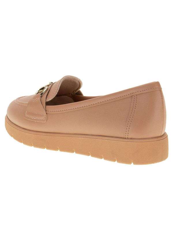 Moleca - Mocassim Feminino Moleca 5803101 - Bege 3