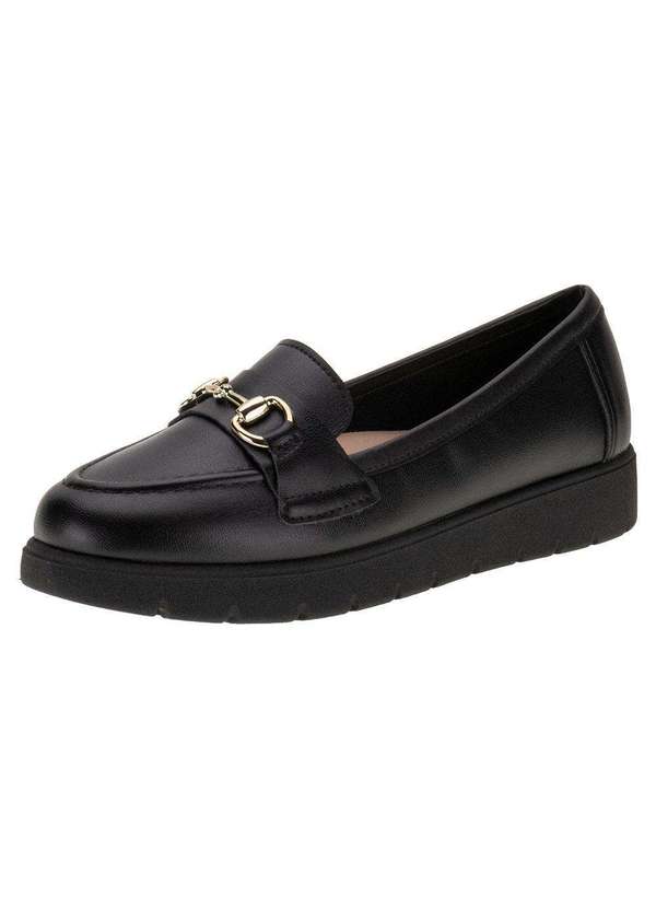 Moleca - Mocassim Feminino Moleca 5803101 - Preto