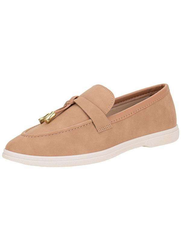 Moleca - Mocassim Feminino Moleca 5819102 Salmão 1
