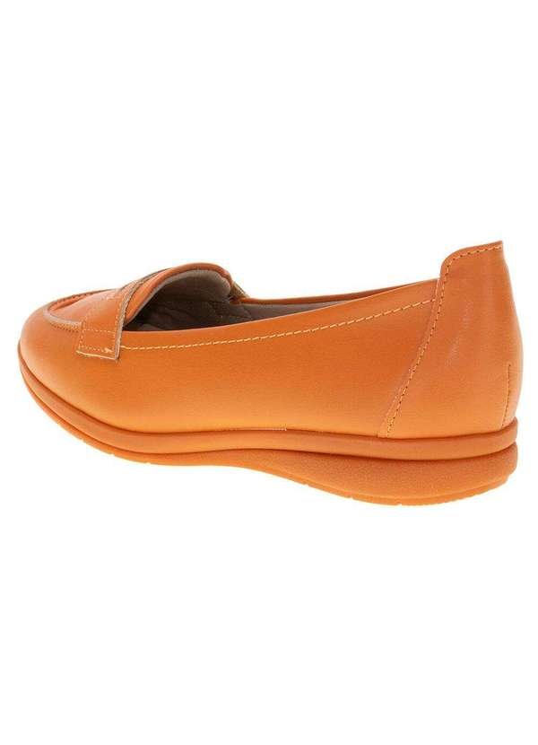 Piccadilly - Mocassim Feminino Piccadilly 126001 - Laranja 3