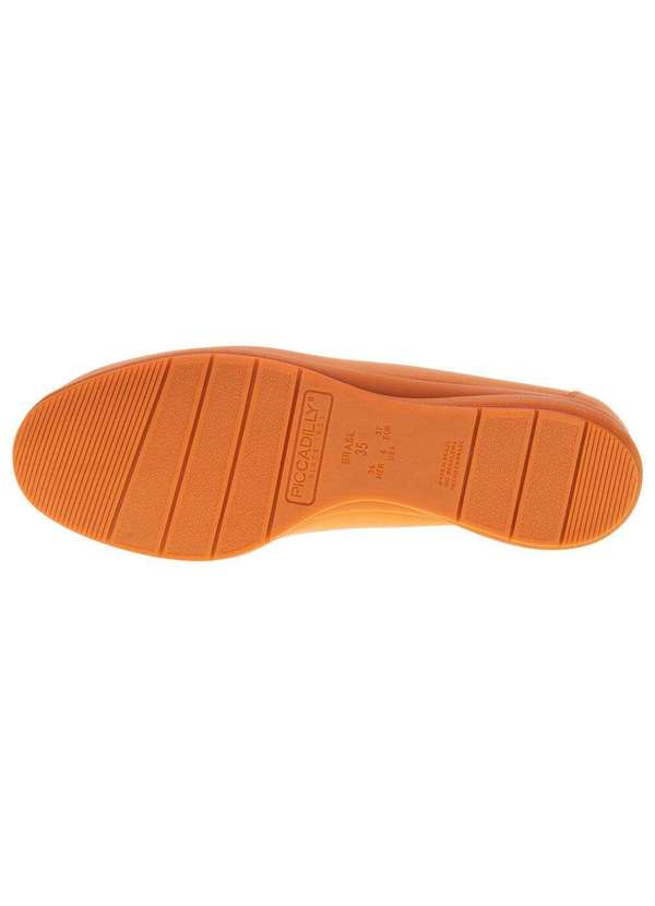 Piccadilly - Mocassim Feminino Piccadilly 126001 - Laranja 4