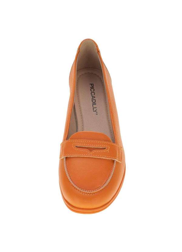 Piccadilly - Mocassim Feminino Piccadilly 126001 - Laranja 5