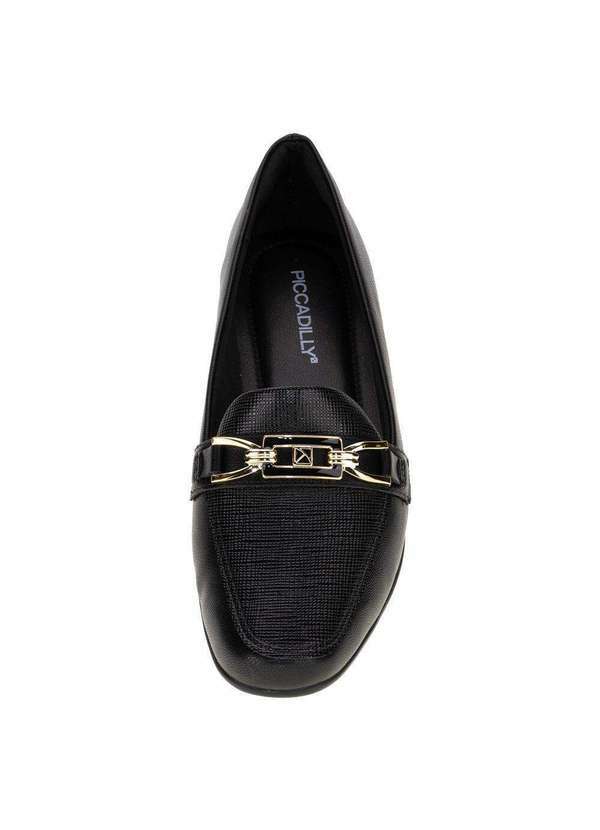 Piccadilly - Mocassim Feminino Piccadilly 250230 - Preto 5