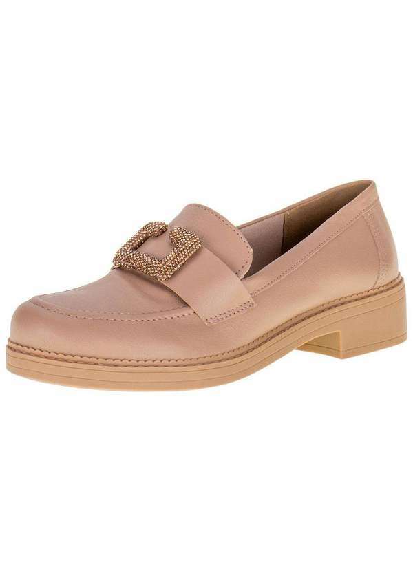 Via Marte - Mocassim Feminino Via Marte - 2316905 - Bege
