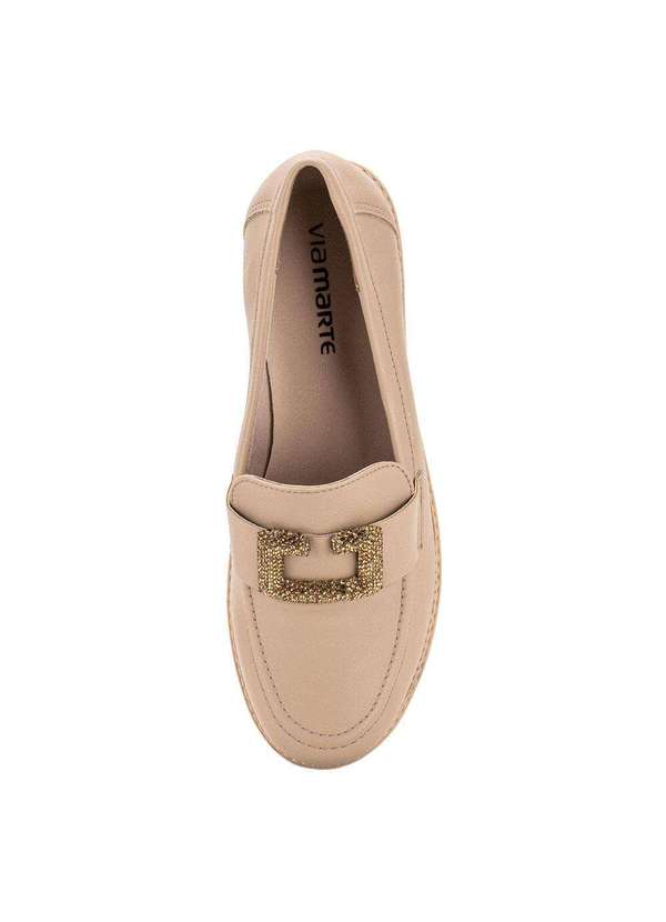 Via Marte - Mocassim Feminino Via Marte - 2316905 - Bege 01 5