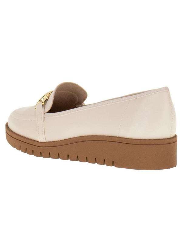 Beira Rio - Mocassim Salto Baixo Beira Rio - 4174337 - Marfim 3