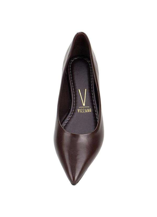 Vizzano - Sapatilha Feminina Flat Vizzano 1206200 Chocolate 5