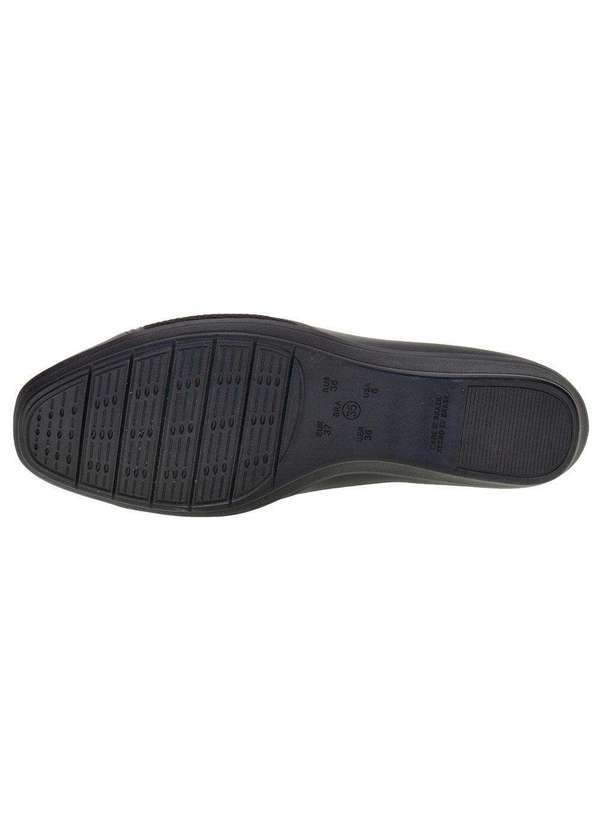 Comfortflex - Sapato Feminino Anabela Comfortflex 2494302 - Preto 4