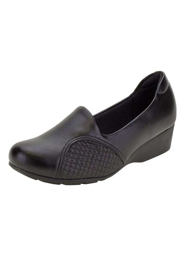 Modare - Sapato Feminino Anabela Modare - 7014229 - Preto