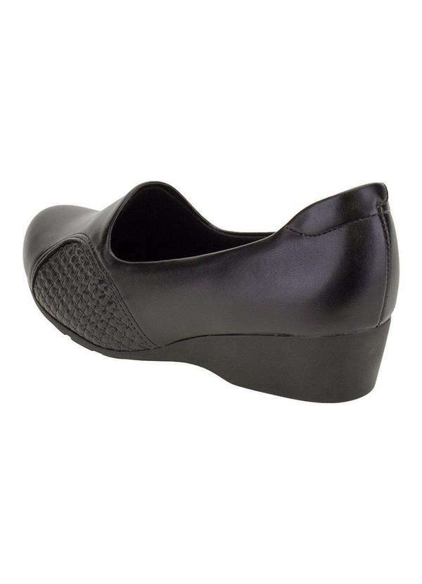 Modare - Sapato Feminino Anabela Modare - 7014229 - Preto 3