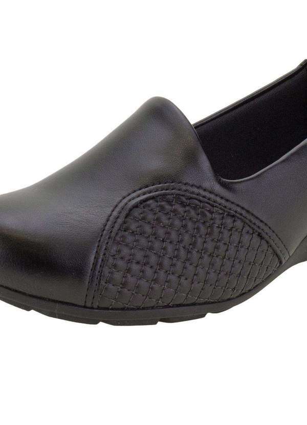 Modare - Sapato Feminino Anabela Modare - 7014229 - Preto 5