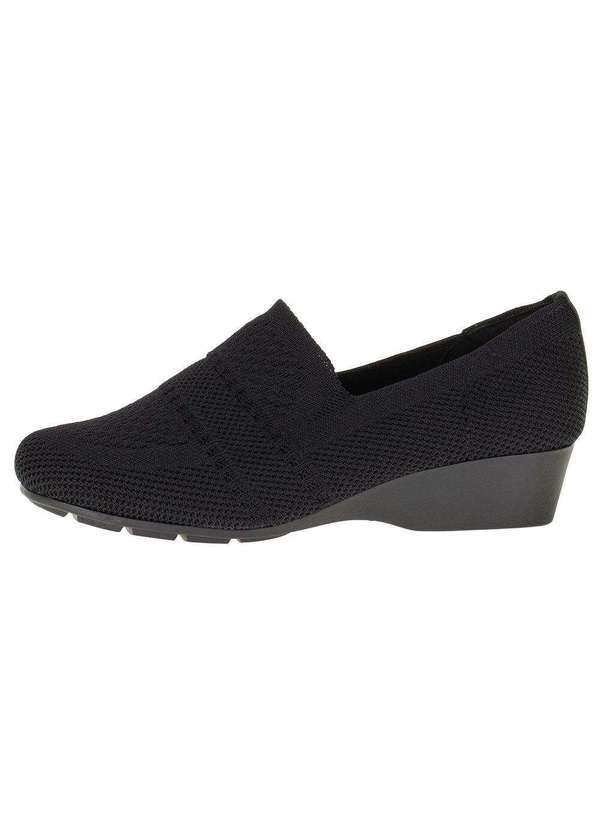 Modare - Sapato Feminino Anabela Modare - 7014280 - Preto 2