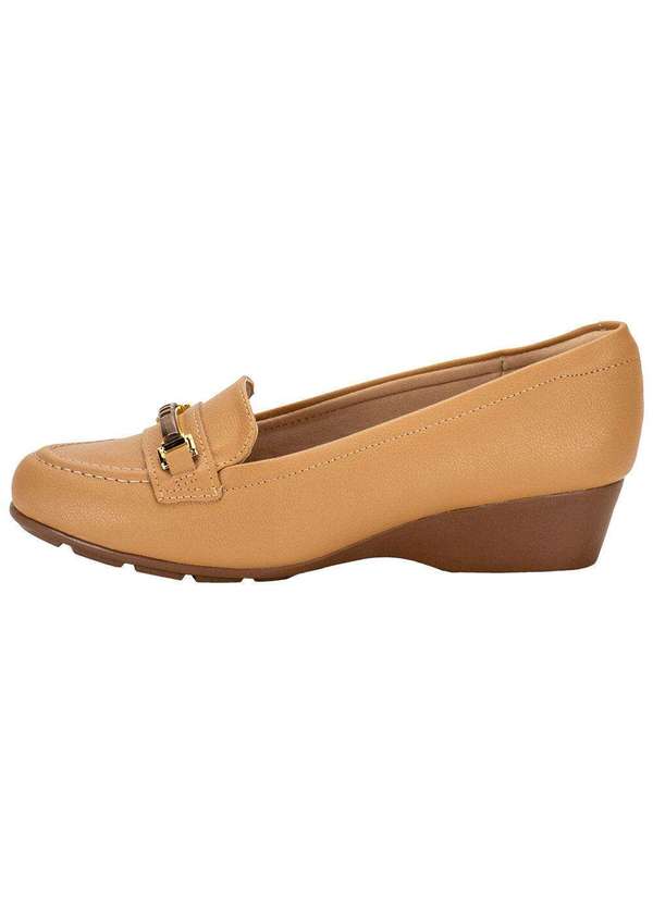 Modare - Sapato Feminino Anabela Modare - 7014287 - Bege 2