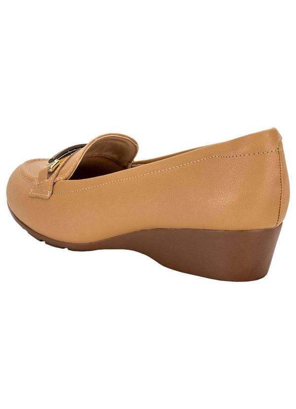 Modare - Sapato Feminino Anabela Modare - 7014287 - Bege 3