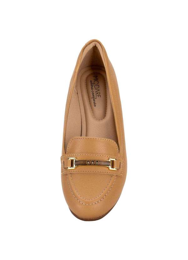 Modare - Sapato Feminino Anabela Modare - 7014287 - Bege 5