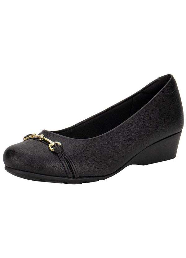 Modare - Sapato Feminino Anabela Modare 7014293 Preto