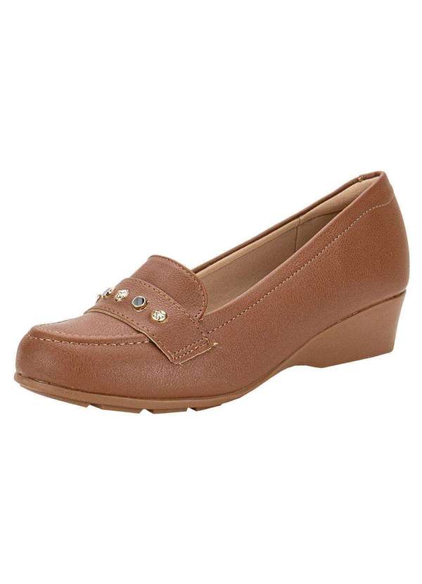 Modare - Sapato Feminino Anabela Modare 7014296 - Chocolate