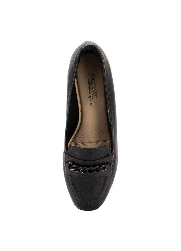 Modare - Sapato Feminino Anabela Modare 7392103 - Preto 5