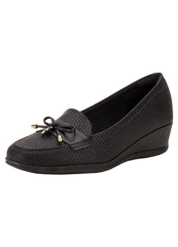 Modare - Sapato Feminino Anabela Modare 7392104 - Preto