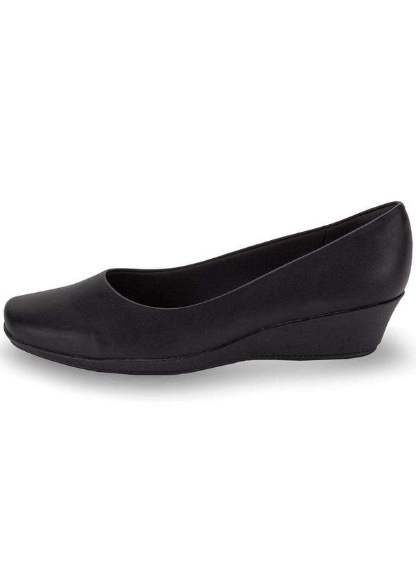 Piccadilly - Sapato Feminino Anabela Piccadilly - 143133 - Preto 2