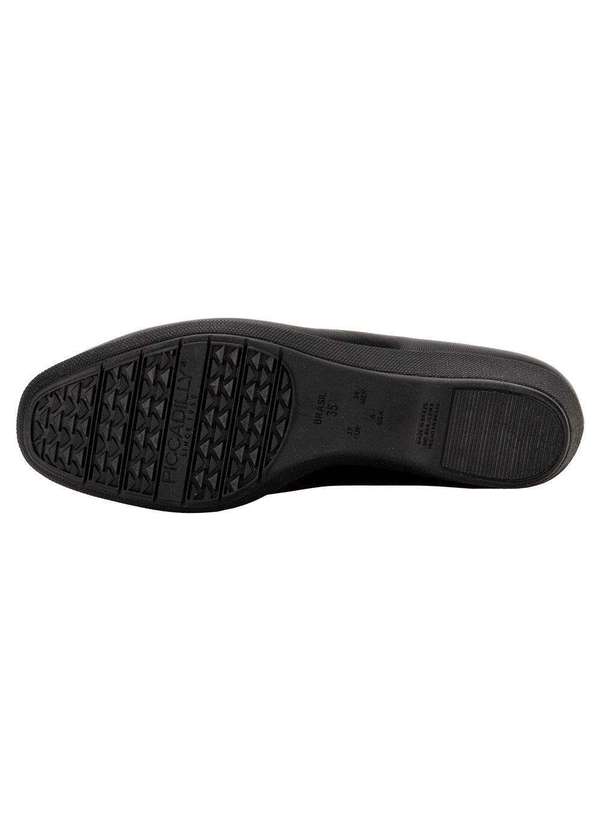 Piccadilly - Sapato Feminino Anabela Piccadilly - 143133 - Preto 03 4