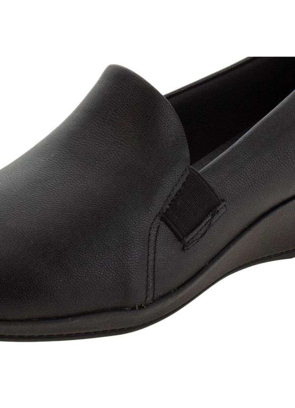 Piccadilly - Sapato Feminino Anabela Piccadilly - 143137 - Preto 5