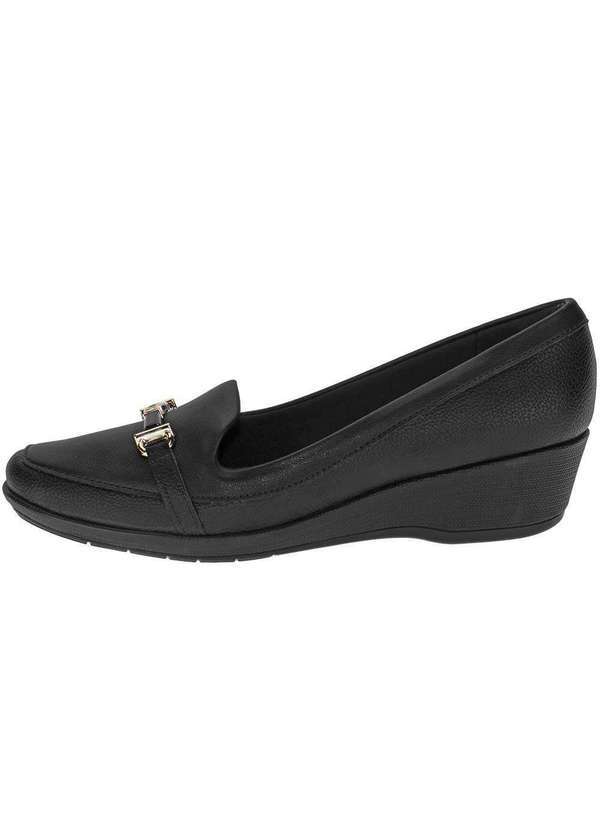 Piccadilly - Sapato Feminino Anabela Piccadilly 143215 - Preto 2