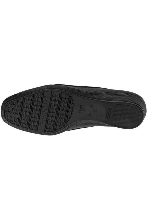Piccadilly - Sapato Feminino Anabela Piccadilly 143215 - Preto 4