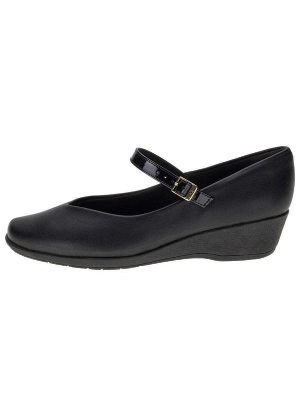 Piccadilly - Sapato Feminino Anabela Piccadilly 143216 - Preto 2
