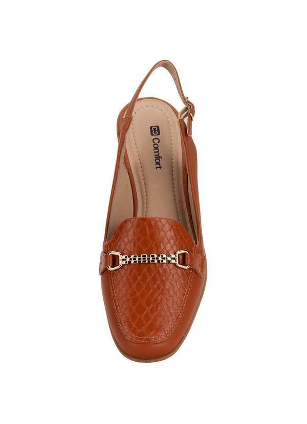 Piccadilly - Sapato Feminino Anabela Piccadilly 143224 - Caramelo 5