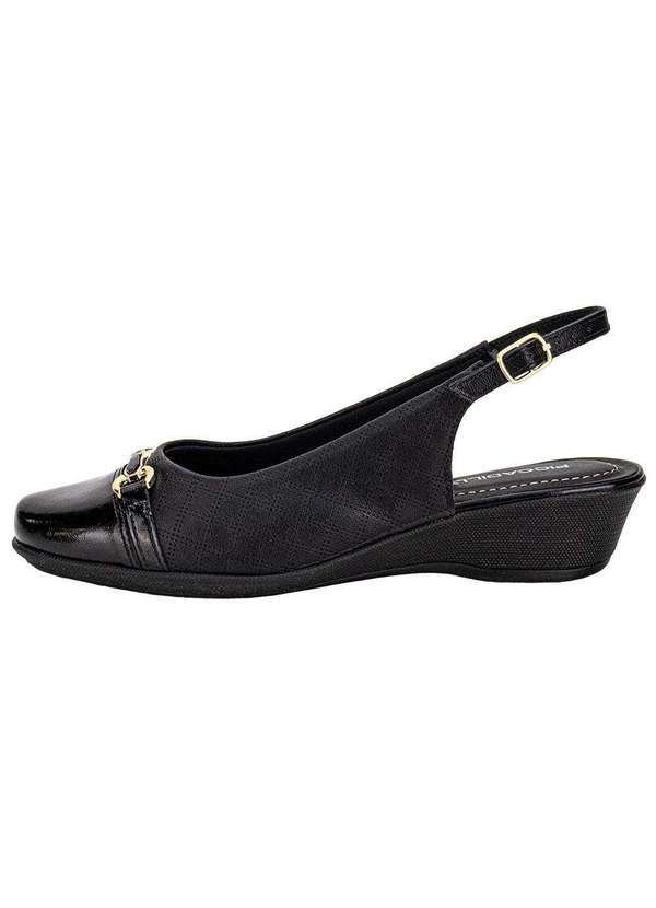 Piccadilly - Sapato Feminino Anabela Piccadilly 143246 - Preto 2