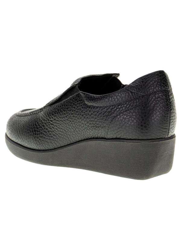 Usaflex - Sapato Feminino Anabela Usaflex - 6263pl - Preto 3