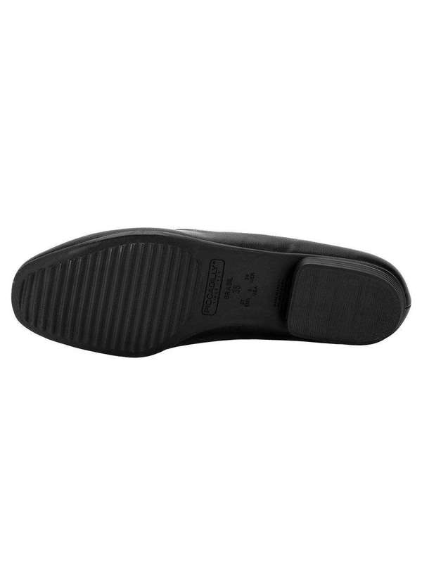 Piccadilly - Sapato Feminino Flat Piccadilly 250149 - Preto 4