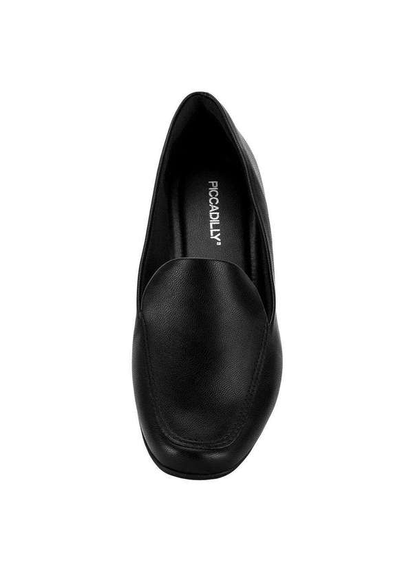 Piccadilly - Sapato Feminino Flat Piccadilly 250149 - Preto 5