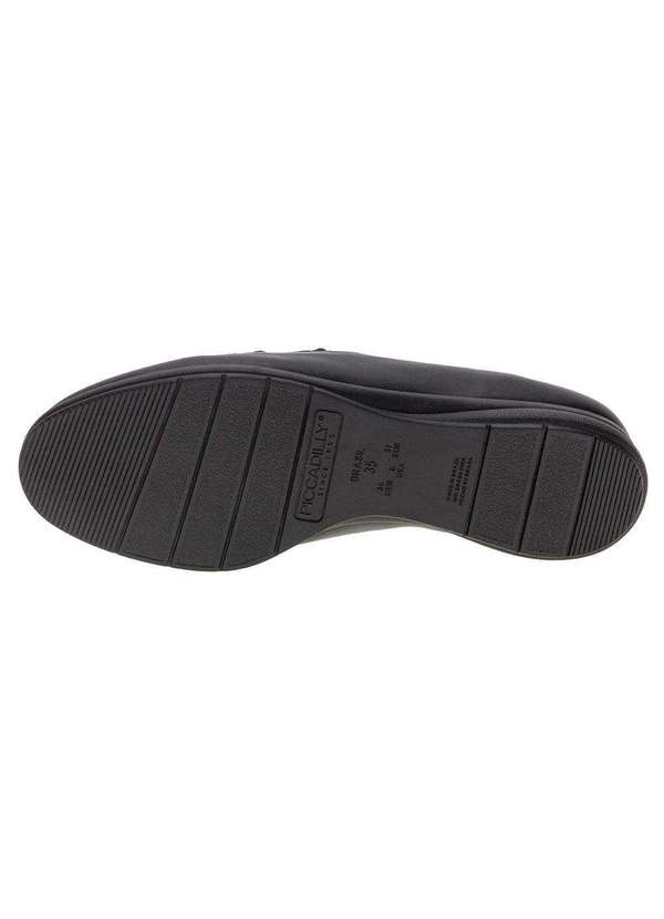 Piccadilly - Sapato Feminino Flat Piccadilly 261033 - Preto 4
