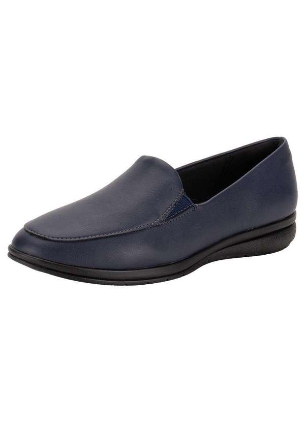 Piccadilly - Sapato Feminino Flat Piccadilly 261033 - Marinho