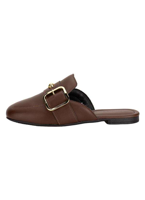 Beira Rio - Sapato Feminino Mule Beira Rio 4323111 - Café 2