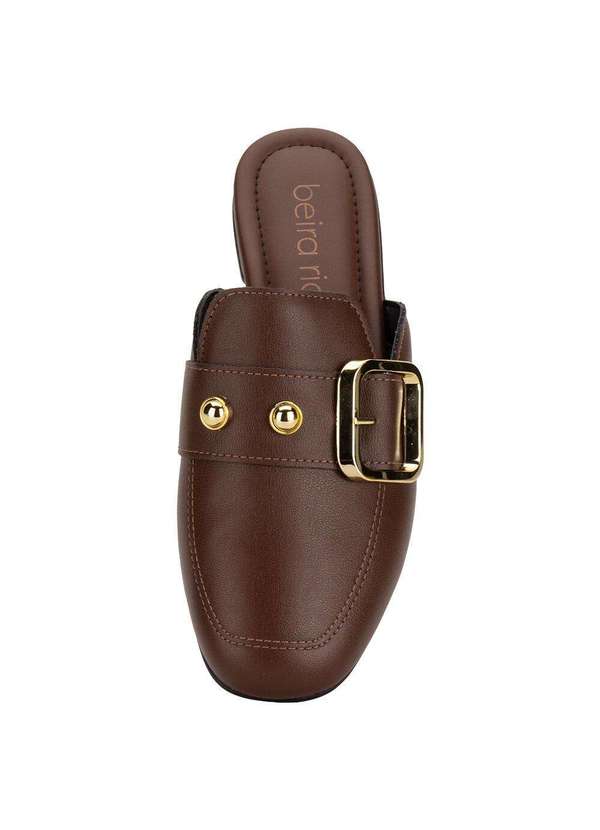 Beira Rio - Sapato Feminino Mule Beira Rio 4323111 - Café 5