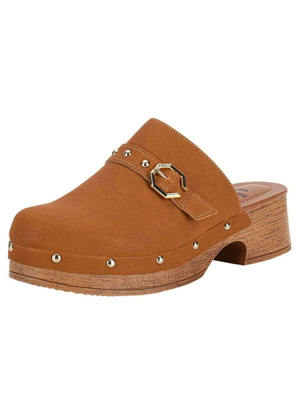 Dakota - Sapato Feminino Mule Dakota D0101 - Caramelo